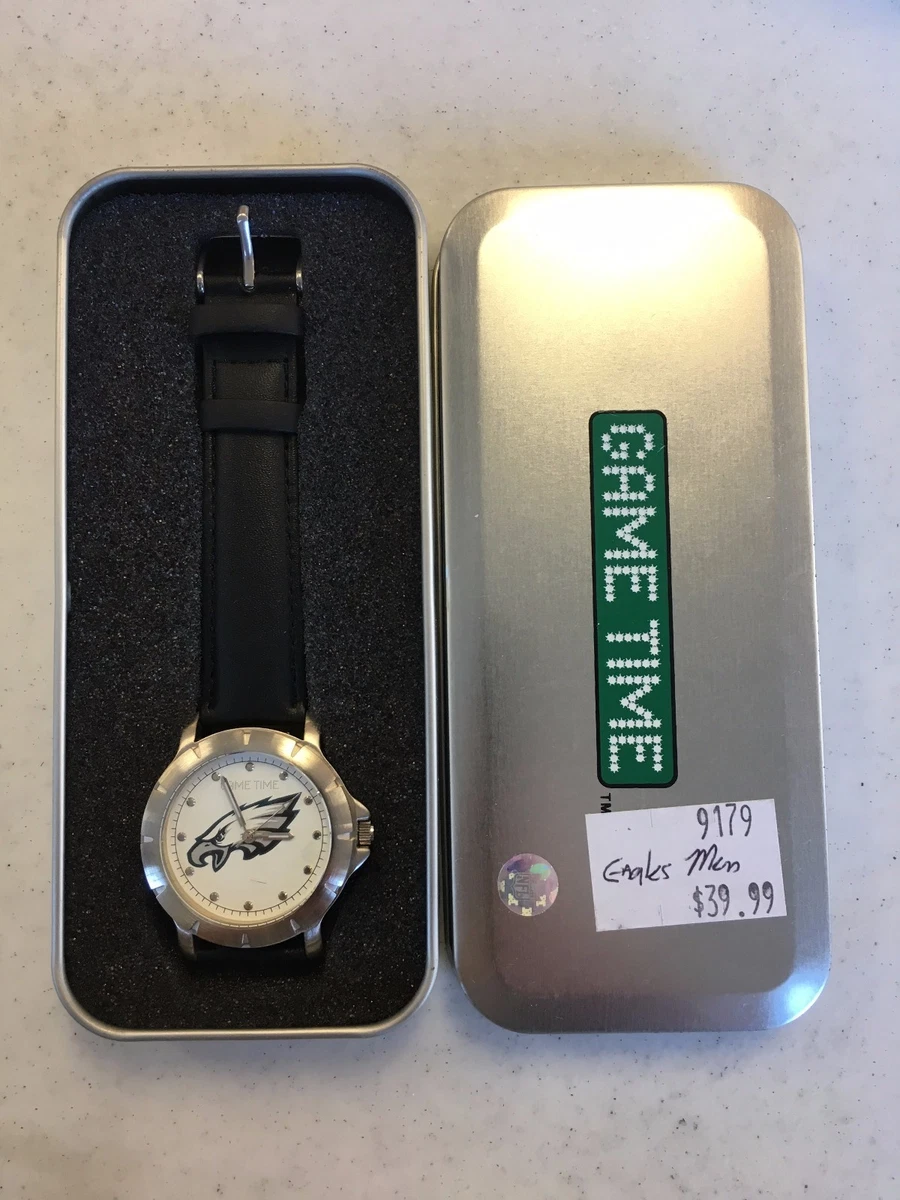 NFL PHILADELPHIA EAGLES GAMETIME WATCH GREAT HOLIDAY GIFT FREE