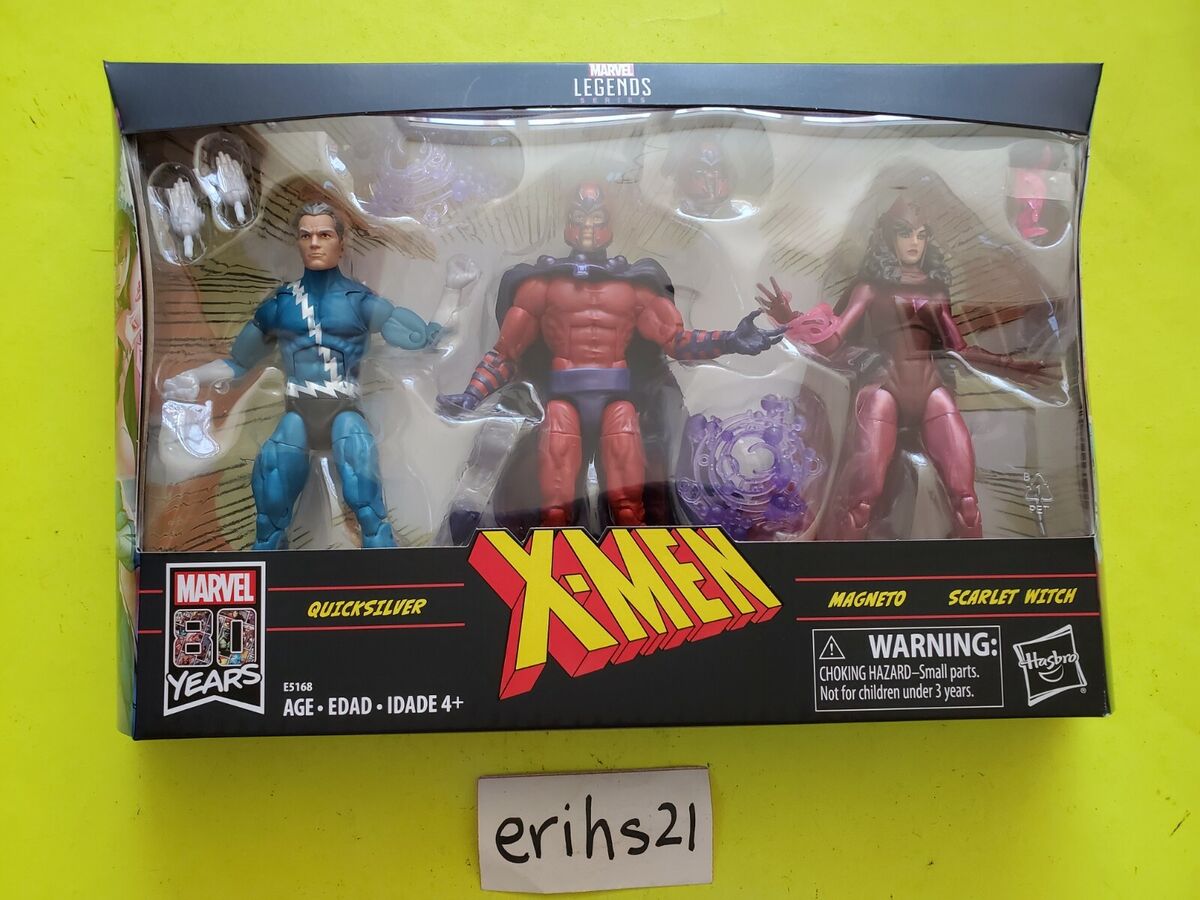 Marvel Legends Magneto Quicksilver Scarlet Witch 3-Pack Deal! - Marvel Toy  News