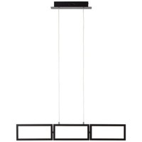 Brilliant Lampe, Ranut Led Pendelleuchte 3Flg Schwarz, 3X Led Integriert, 11.3W