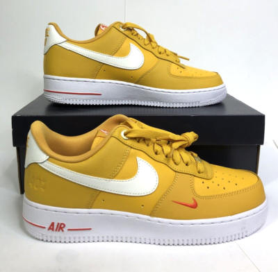 Nike Air Force 1 イエロー NEW Nike Air Force 1 Size 10 Low 07 SE Yellow Ochre Sail Women/Men