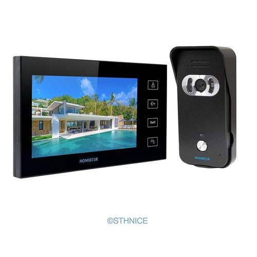 Tuya Videocitofono Smart WiFi per Villa Kit con Monitor e Fotocamera