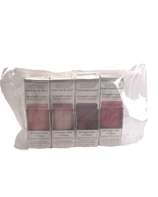 LOT OF 4- essie Treat Love & Color Nail Polish, 0.46floz (#27,#28,#30,#48)