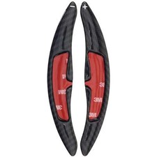 Schaltwippen Verlängerung passt für Porsche 911 Macan 718 Carbon Schwarz Glanz Schaltwippen Verlängerung passt für Porsche 911 Macan 718 Carbon Schwarz Glanz