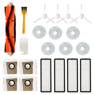 Main Side Brush Filter Dust Bag For Dreame Bot L10s Ultra Robot Vacuum Cleaner