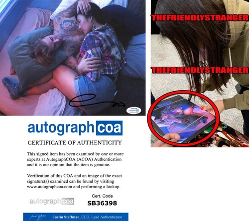 CHRISTINE KO signed "JUSTIN BIEBER HOLD ON" 8X10 PHOTO a EXACT PROOF - ACOA COA