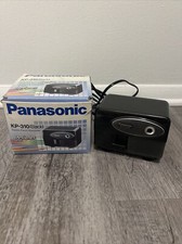 Vintage Panasonic KP-310 Auto-Stop Black Electric Pencil Sharpener