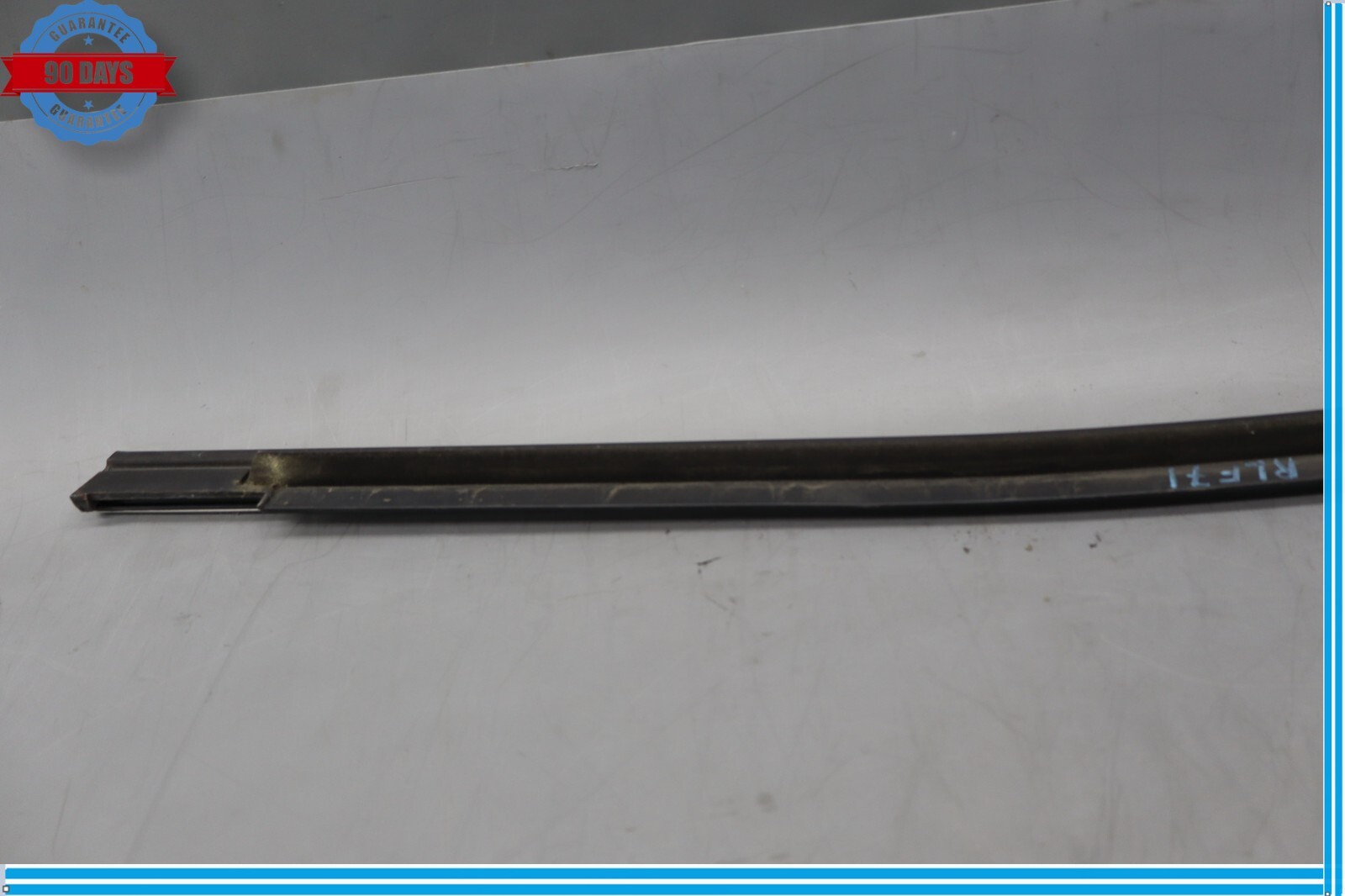 14-20 Maserati Ghibli S Rear Left Driver Side Door Window Belt Molding Oem