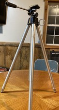 Sears Vintage Adjustable Camera Video Tripod 26 Overall Fully Extended 58