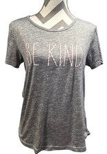Rae Dunn "Be Kind" Fun Playful T-Shirt - Women's Small