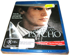 American Psycho - Christian Bale - Super Rare Aus Release - Blu-Ray - New Sealed