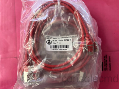 Lot 10pcs Cat5e F/UTP Shielded Ethernet Network 26AWG Patch Cable, RJ45, 1m, Red