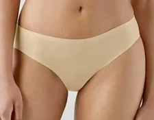 TRUE AND CO Body 3 Pk Nude Black All Stretch Bikini Panty Womens O/S fits XL-3X