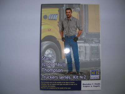 Masterbox Modellbausatz 24045 – 1:24 Truckers Series 'Joni Johnson', Detailliert & Zum Zusammenbauen
