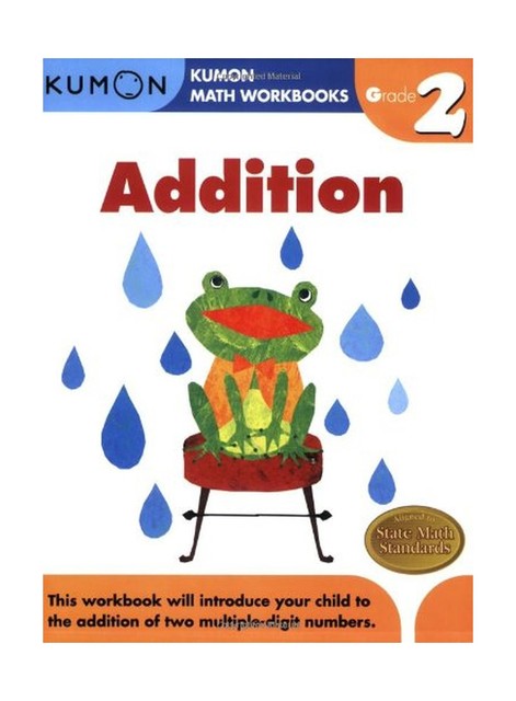 Addition Grade 2 : Kumon Math Workbooks (2008, Paperback) for sale