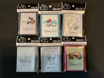 Official Disney 100 - Premium Standard Size Card Sleeves (75 count) Japan Import