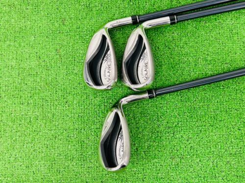 Callaway Solaire Iron 8+PW+SW RH Solaire 50 Ladies W Flex Graphite Shaft G12774 - Picture 2 of 7
