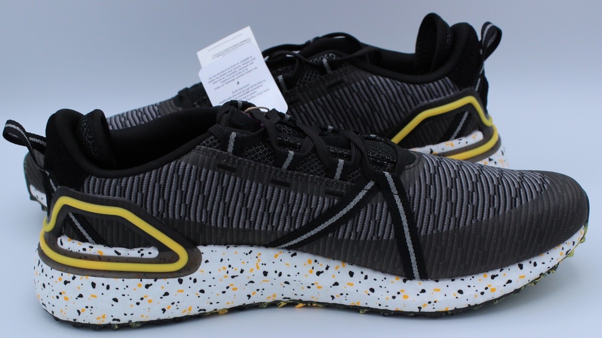 NEW AUTHENTIC ADIDAS SOLARTHON BLACK GRAY GOLF RUNNING 