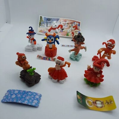 Ü-Eier Christmas Eve - Weihnachten 2023 - 9 Figuren + 9 Beipackz.- VT239 ... Neu - Bild 1 von 4