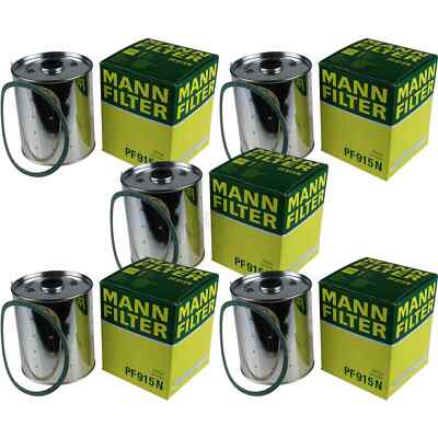 5x MANN-FILTERPF 915 n Ölfilter Oil Filter