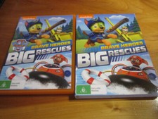 DVD PAW PATROL BRAVE HEROES BIG RESCUES  CARDBOARD SLEEVE  ** MUST SEE ****