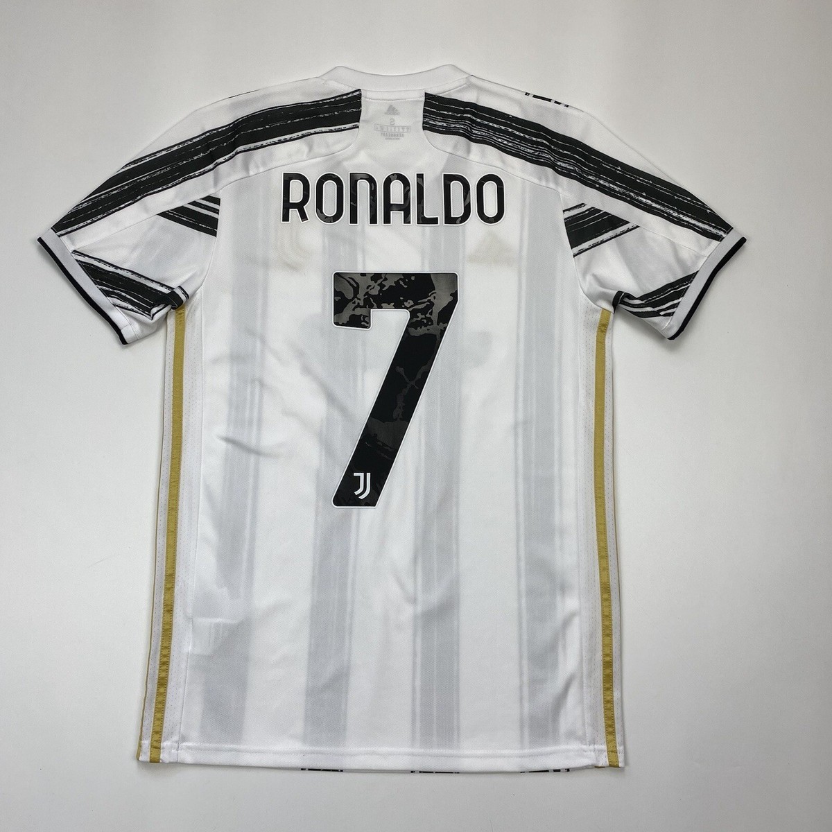 Ronaldo #7 Juventus 2020 2021 Home Football Shirt Soccer