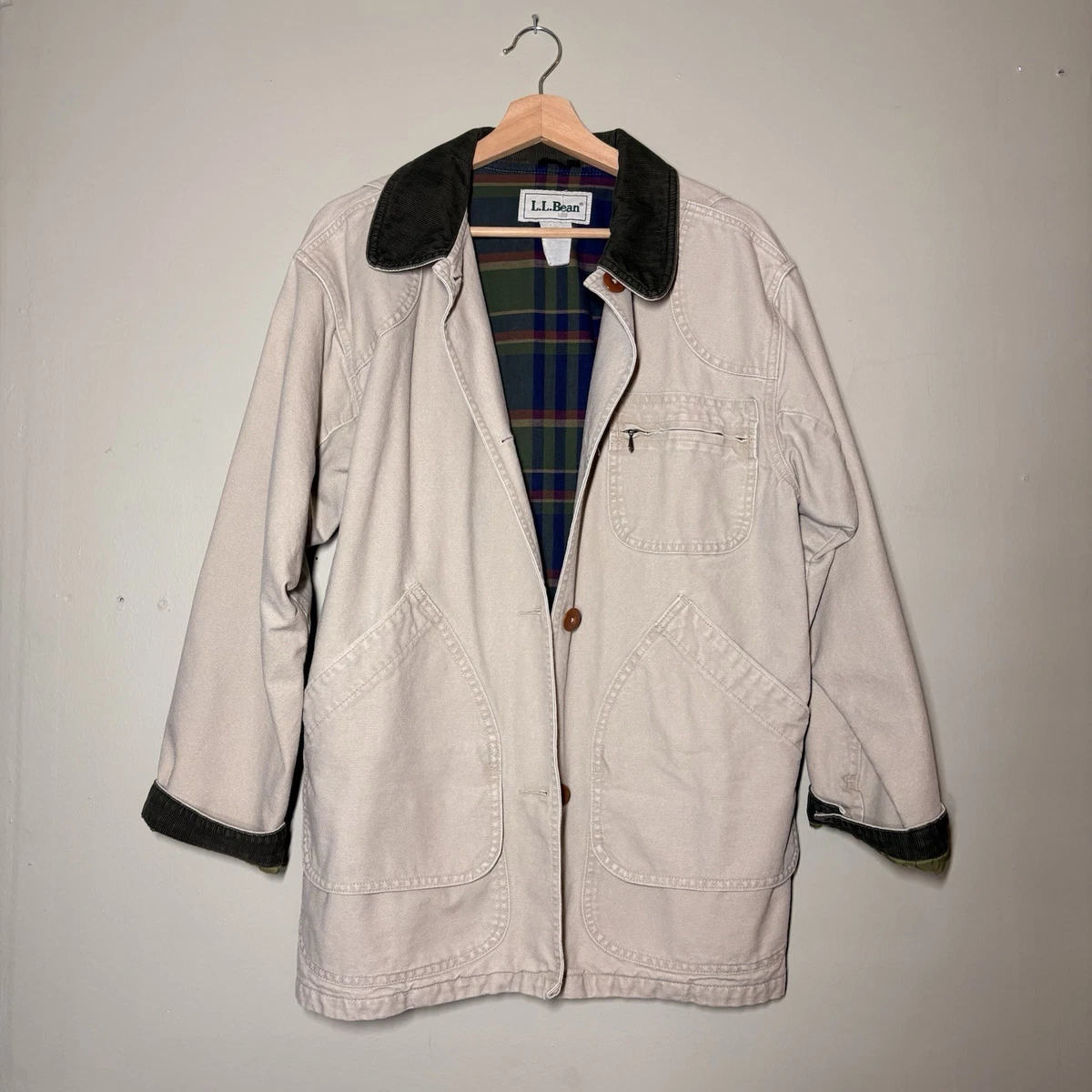 L.L. Bean Cotton Outer Shell Brown Coats, Jackets & Vests for Men