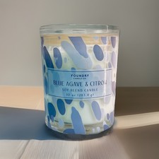 BLUE AGAVE CITRON 10 oz Jar Candle Fresh Scen...