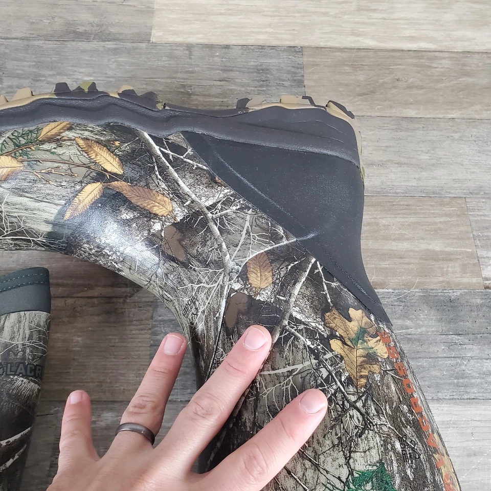 LaCrosse Mens Alphaburly Pro 18" Boots Mens Sz 12 Realtree Edge Waterproof  - Image 3 of 4