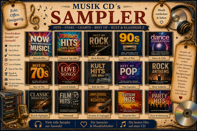 Musik CD Sampler   Einzel Auswahl   Zustand:  sehr Gut