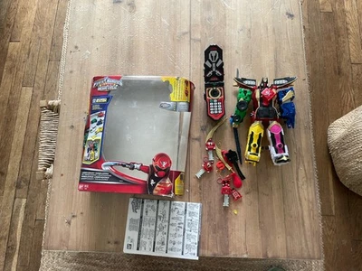 Rare Power Rangers Megaforce Jeu Jouet Perso Figs Accessoires Téléphone Ancien - Photo 1/4
