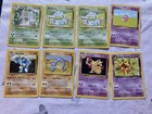Bulbasaur x2 044/102 Base Set Reg pokemon card original 1999 rare 8 card set