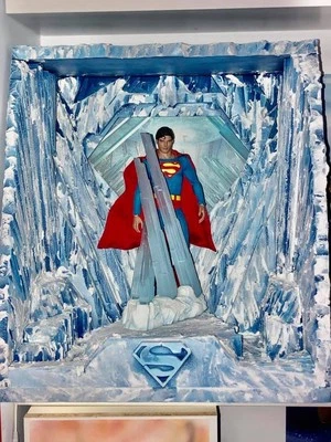 Diorama Superman Fortress of solitude 1/6 scale - Photo 1/4