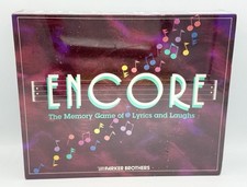 Encore Music Party Board Game Parker Brothers 1989 VINTAGE NEW