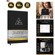 Self-Mastery Journal for Men - Gratitude Journals – 5 Minute Journal - Reflec...