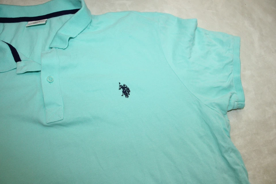 EE. UU. Polo Assn. Polo de hombre Regular Fit manga corta verde como talla XL... - Imagen 3 de 4