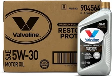 Valvoline Restore & Protect Full Synthetic 5W-30 Motor Oil 1 1 QT, Case of 6