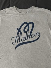 Malbon Golf Graphic Gray Grey Tee Mens Malbon x Beams ATHLETICS XL OOP Rare ??