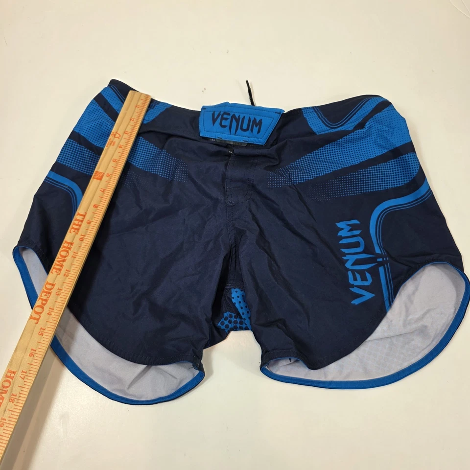 Pantalones Cortos de Lucha Venum Tempest Hombre Azul XL Negro Azul Foto 4 de 4
