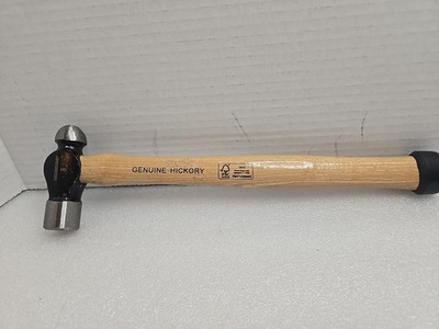 Ball Pein Hammer, 8 oz. Master Mechanic Genuine Hickory