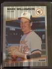 Photo of 1989 Fleer #626 Mark Williamson Baltimore Orioles Baseball Card