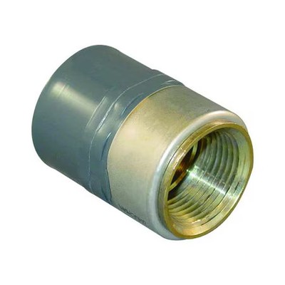 Cpvc Female Connector, Schedule 80, 1'' Pipe Size, Fnpt X Socket, 835-010Cbr