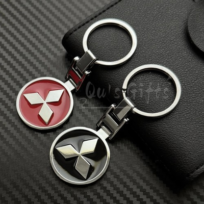 #ad #ad Mitsubishi Double Sided Chrome Keychain US Seller Free Shipping $9.99