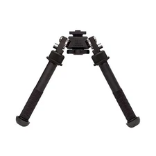 Accu-Shot Atlas Bipod with No Clamp Bt10nc, Height 4.75 - 9.0", Black