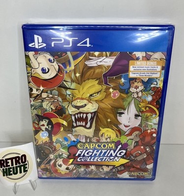Capcom Fighting Collection NEU SEALED Playstation 4 PS4 SELTEN Ovp Englisch