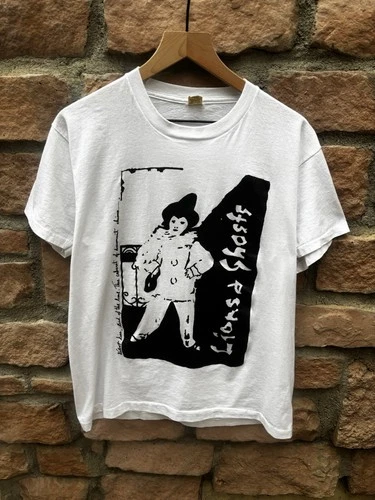 Lions & Ghosts Shirt Vintage Band Tee XL Velvet Kiss USA Sin 1980s vintage concert t-shirt, vintage, size XL, single stitch, B+ condition