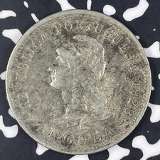1928 Angola 50 Centavos Lot#C9514