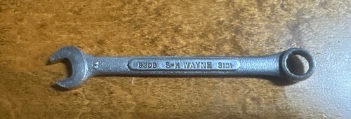 Vintage S-K / WAYNE, USA 8MM Combination Wrench 8308 , 12pt Point