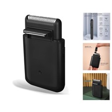 Luxury Foil Shaver for Men: Cordless USB Rechargeable Mini Travel Shaver