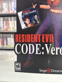 Resident Evil CODE: Veronica countertop Standee (Dreamcast) 14 Inches Tall