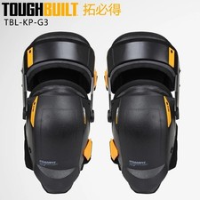 TOUGHBUILT TBL-KP-G3 Monochrome Anti Slip Leg Knee Linkage Silicone Knee Pads